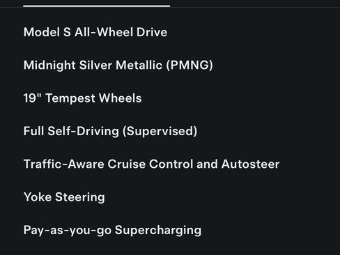 Used 2023 Tesla Model S AWD/4WD image 3