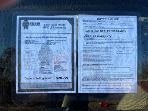 Used 2020 Toyota 4Runner SR5 image 33