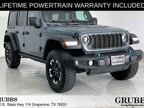 Used 2025 Jeep Wrangler Unlimited Rubicon 4xe AWD/4WD image 1