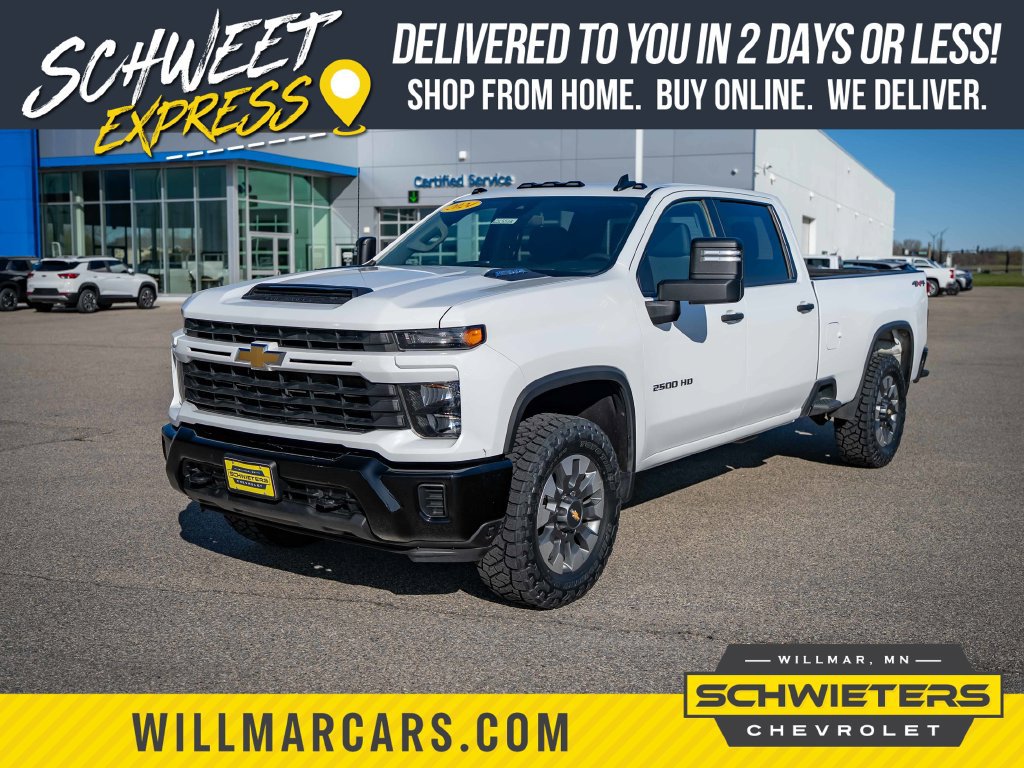 Used 2024 Chevrolet Silverado 2500 Custom w/ Custom Convenience Package AWD/4WD image 1
