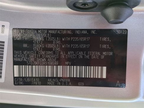 Certified 2024 Toyota Sienna XLE w/ XLE Plus Package image 29