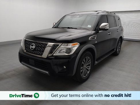 Used 2018 Nissan Armada Platinum w/ Captain Seat Package RWD image 1