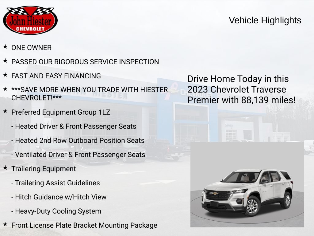 Used 2023 Chevrolet Traverse Premier w/ Redline Edition FWD image 3
