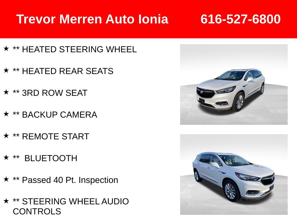 Used 2018 Buick Enclave Premium w/ Experience Buick Package AWD/4WD image 13