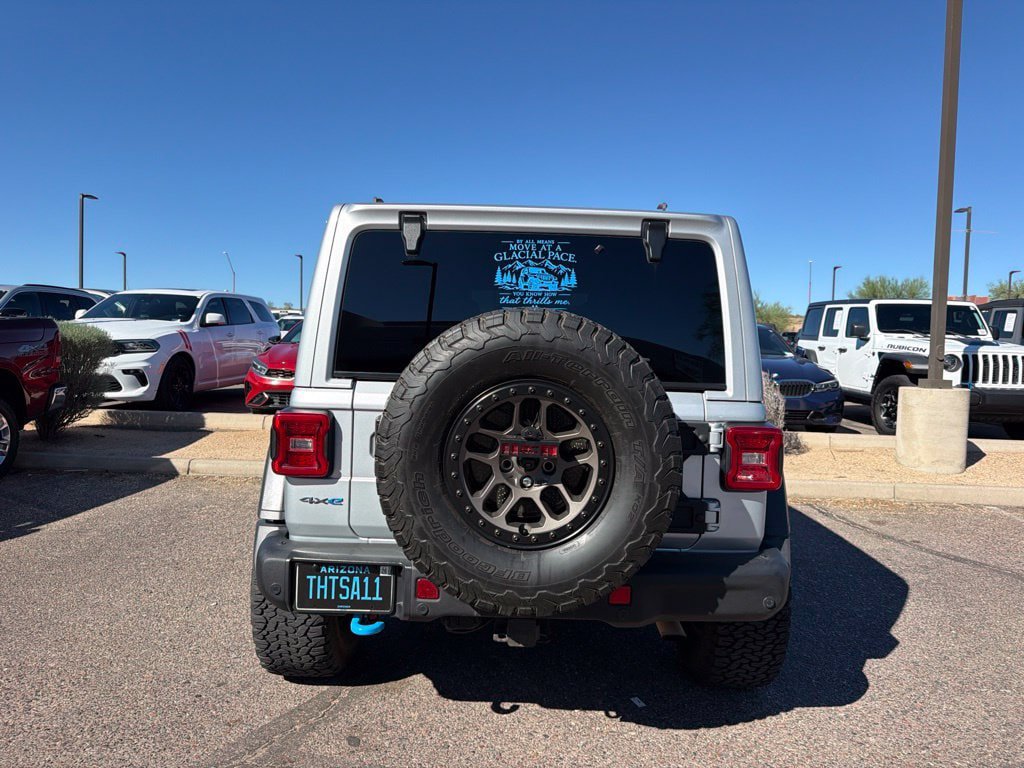 Used 2022 Jeep Wrangler Unlimited Rubicon 4xe w/ Steel Bumper Group AWD/4WD image 4