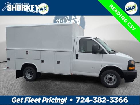 New 2025 Chevrolet Express 3500 w/ Power Convenience Package RWD image 2