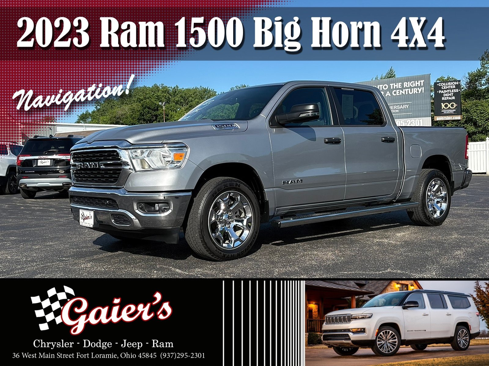 Used 2023 RAM 1500 Big Horn AWD/4WD image 1