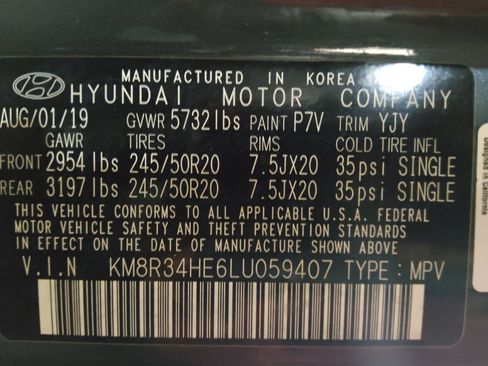 Used 2020 Hyundai Palisade SEL w/ Convenience Package image 33