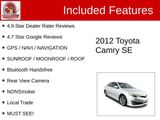 Used 2012 Toyota Camry SE image 4