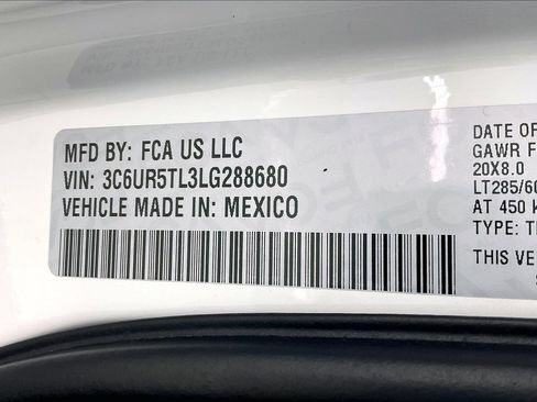 Used 2020 RAM 2500 Limited image 33