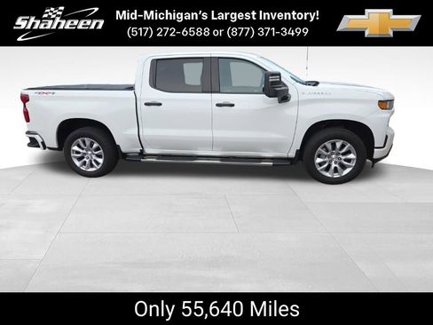 Certified 2021 Chevrolet Silverado 1500 Custom w/ Custom Max Trailering Package AWD/4WD image 2