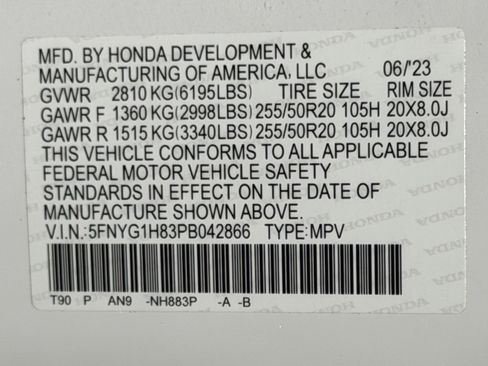 Certified 2023 Honda Pilot Elite image 29