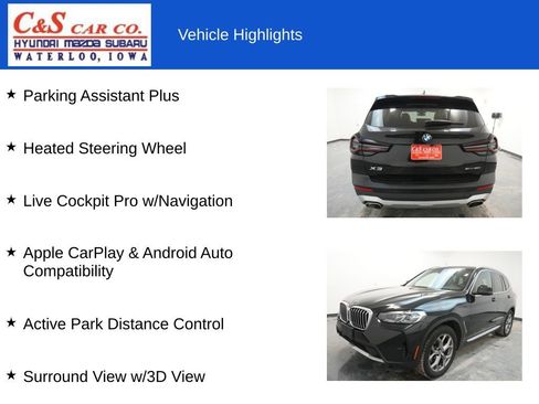 Used 2023 BMW X3 xDrive30i w/ Premium Package image 19