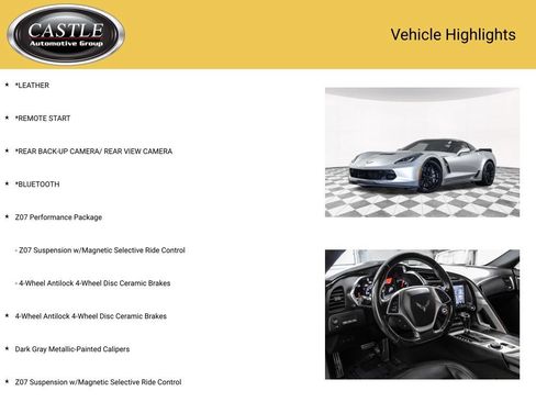 Used 2018 Chevrolet Corvette Grand Sport w/ Z07 Performance Package RWD image 3