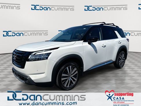 Used 2022 Nissan Pathfinder Platinum w/ Cargo Package image 1