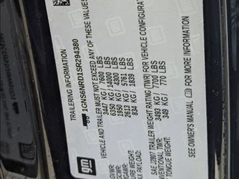 Used 2025 Chevrolet Tahoe LT AWD/4WD image 25