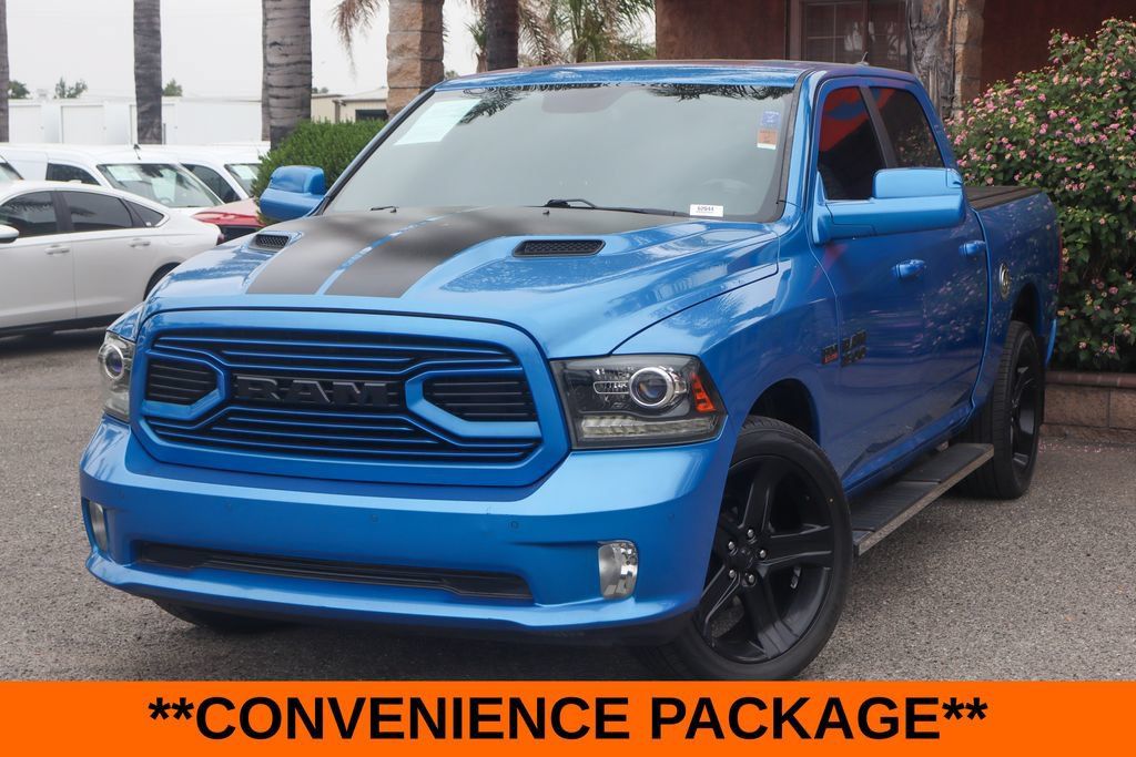 Used 2018 RAM 1500 Sport w/ Hydro Blue Sport Package RWD image 4