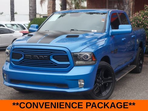 Used 2018 RAM 1500 Sport w/ Hydro Blue Sport Package RWD image 4