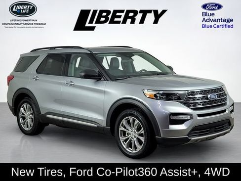 Certified 2023 Ford Explorer XLT w/ Equipment Group 202A AWD/4WD image 1