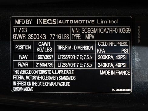 Used 2024 INEOS Grenadier Trialmaster Edition image 23