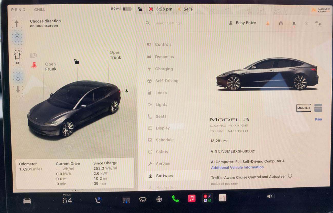 Used 2025 Tesla Model 3 Long Range AWD/4WD image 5