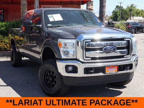 Used 2015 Ford F250 Lariat w/ Lariat Ultimate Package AWD/4WD image 2