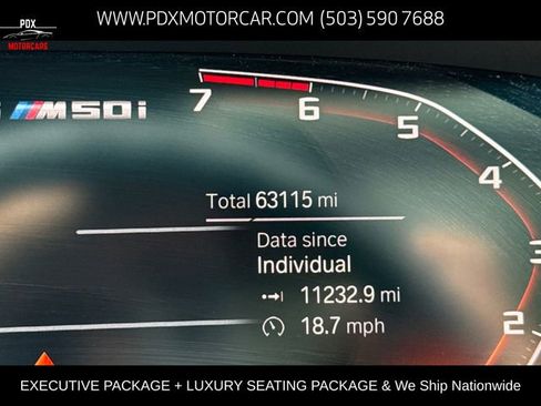 Used 2020 BMW X5 M50i w/ Executive Package AWD/4WD image 17