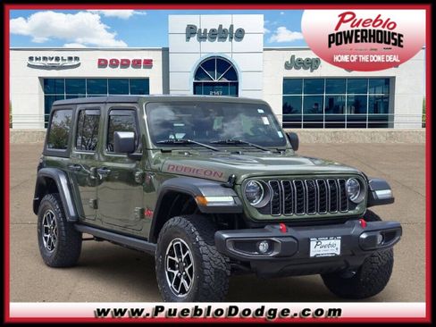 Used 2024 Jeep Wrangler Rubicon w/ Technology Group AWD/4WD image 1