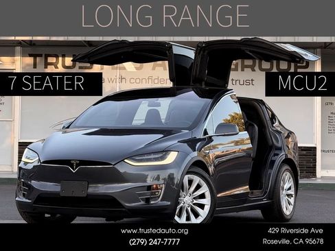 Used 2017 Tesla Model X 100D AWD/4WD image 1