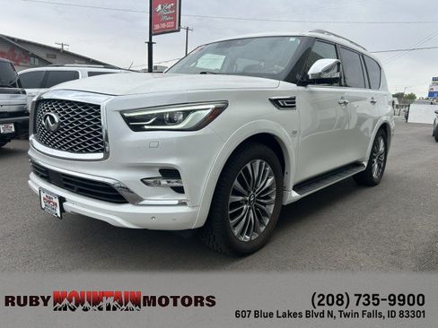 Used 2019 INFINITI QX80 Luxe w/ Proactive Package RWD image 3