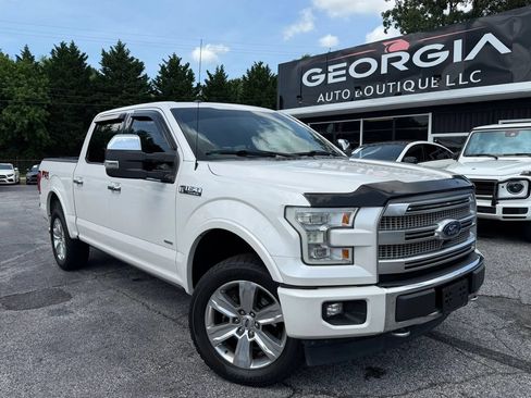 Used 2017 Ford F150 Platinum w/ Equipment Group 701A Luxury AWD/4WD image 2