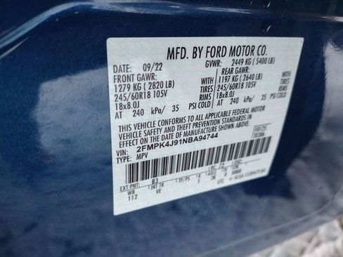Used 2022 Ford Edge SEL image 48