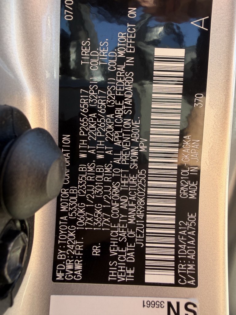 Used 2008 Toyota 4Runner SR5 RWD image 29
