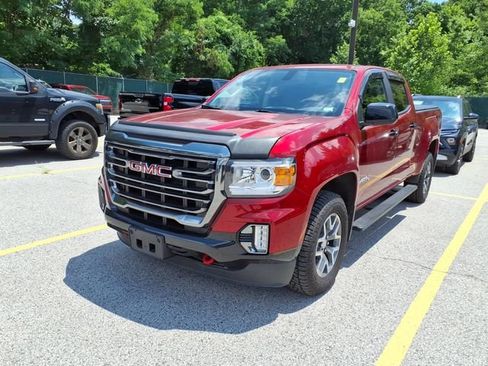 Used 2021 GMC Canyon AT4 w/ LPO, Exterior Package AWD/4WD image 1