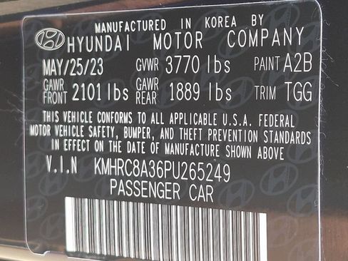 Certified 2023 Hyundai Venue SEL w/ Cargo Package FWD image 29