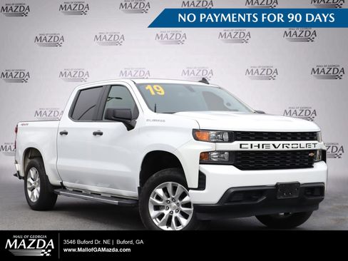 Used 2019 Chevrolet Silverado 1500 Custom w/ Custom Value Package AWD/4WD image 1