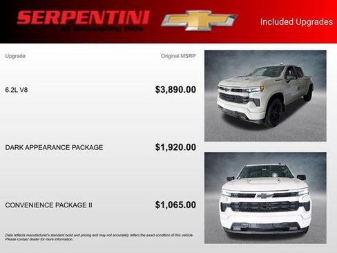 New 2026 Chevrolet Silverado 1500 RST w/ Dark Appearance Package AWD/4WD image 38