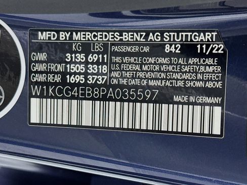 Certified 2023 Mercedes-Benz EQS 580 4MATIC Sedan image 25