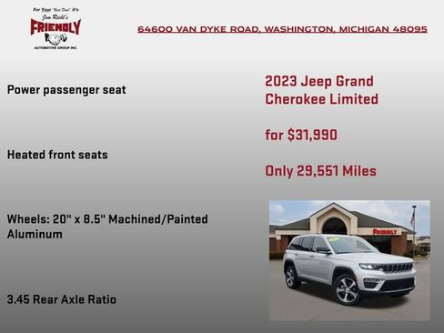 Used 2023 Jeep Grand Cherokee Limited image 10