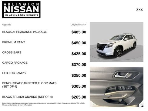 Certified 2025 Nissan Pathfinder Platinum w/ Black Appearance Package AWD/4WD image 4