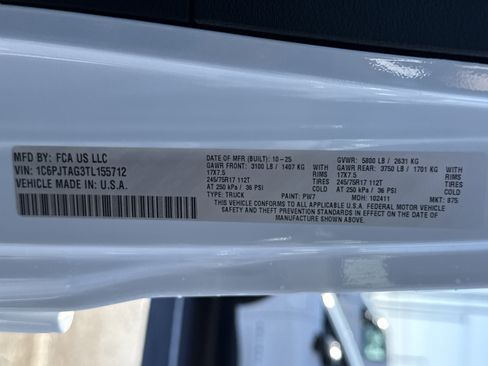 New 2026 Jeep Gladiator Sport image 31