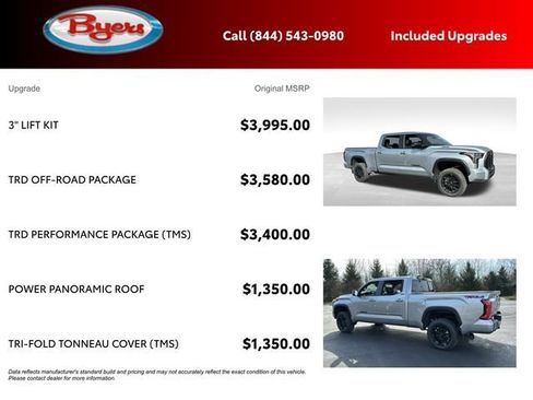 New 2025 Toyota Tundra Limited w/ TRD Off-Road Package image 5