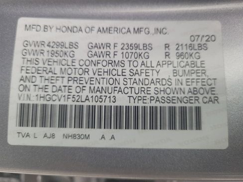 Used 2020 Honda Accord EX-L image 33