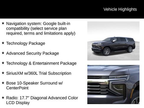 New 2025 Chevrolet Suburban Premier image 27