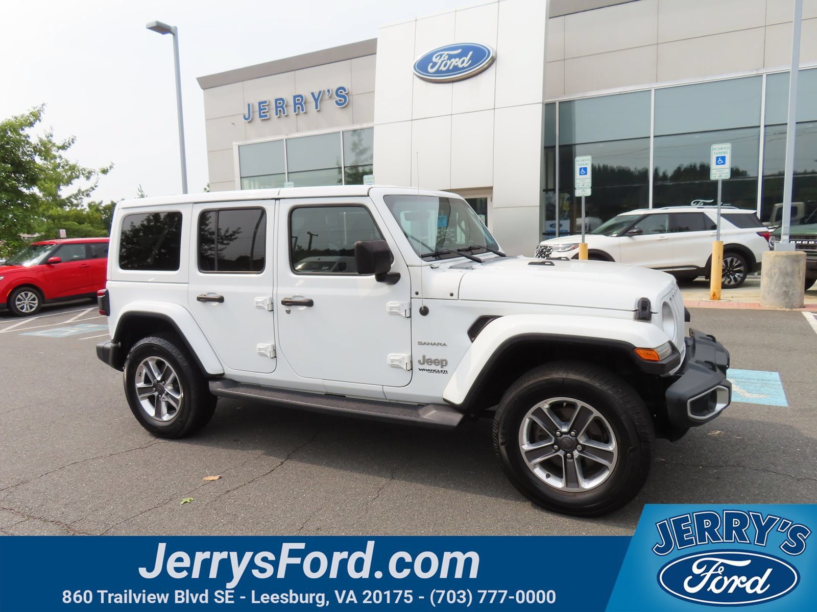 Used 2020 Jeep Wrangler Unlimited Sahara AWD/4WD image 1