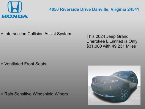 Used 2024 Jeep Grand Cherokee L Limited w/ Luxury Tech Group II image 24