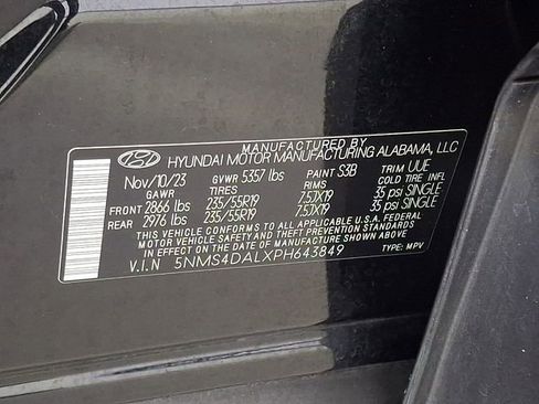 Certified 2023 Hyundai Santa Fe Limited image 33