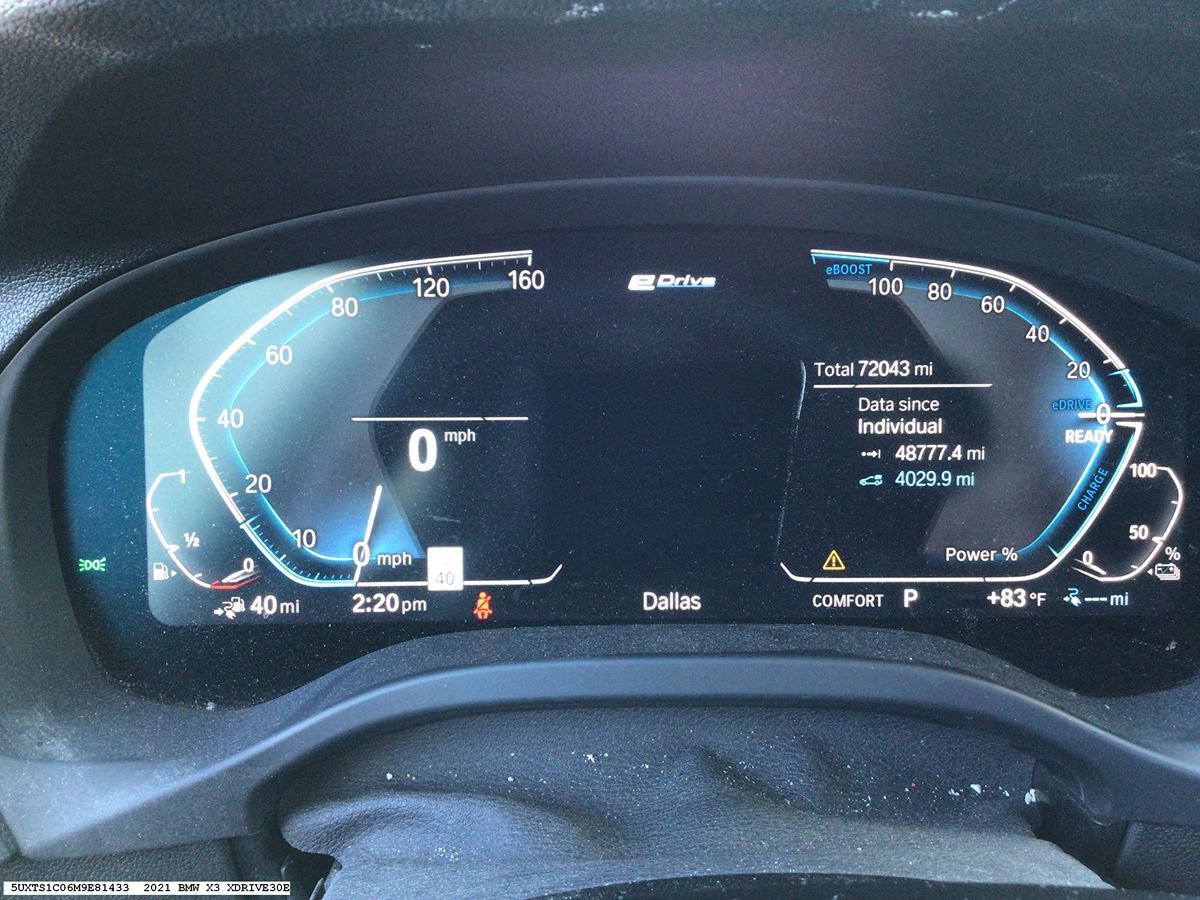 Used 2021 BMW X3 xDrive30e w/ Convenience Package AWD/4WD image 14