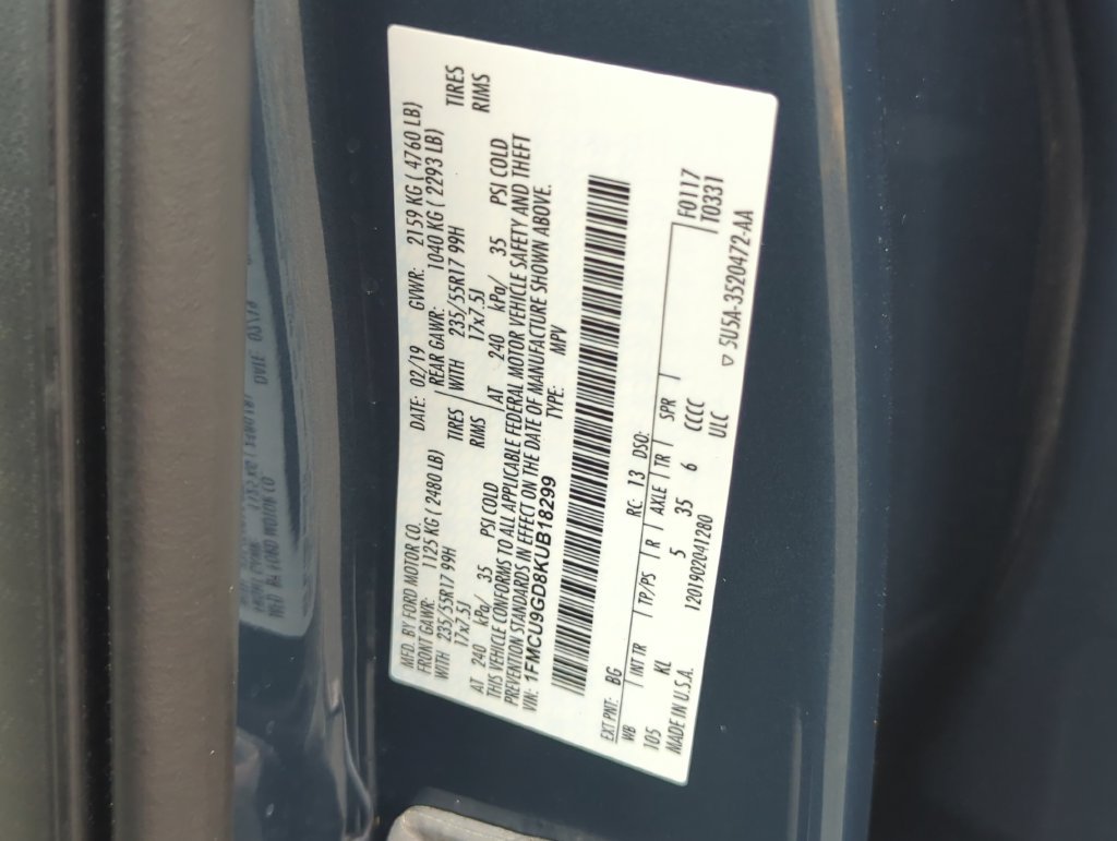 Used 2019 Ford Escape SE AWD/4WD image 27