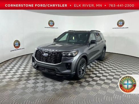 Certified 2025 Ford Explorer ST-Line w/ ST-Line Street Pack AWD/4WD image 1